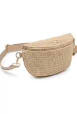 509 Broadway Large Checkered Belt Bag