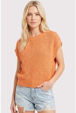 509 Broadway Open Weaved S/S Sweater