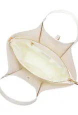 509 Broadway Malia Laser Cut Leather Tote