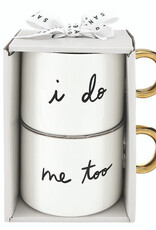 509 Broadway Ceramic I do Mug Set
