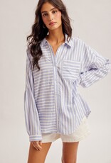 509 Broadway Directional Stripe Button Down