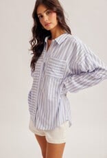 509 Broadway Directional Stripe Button Down