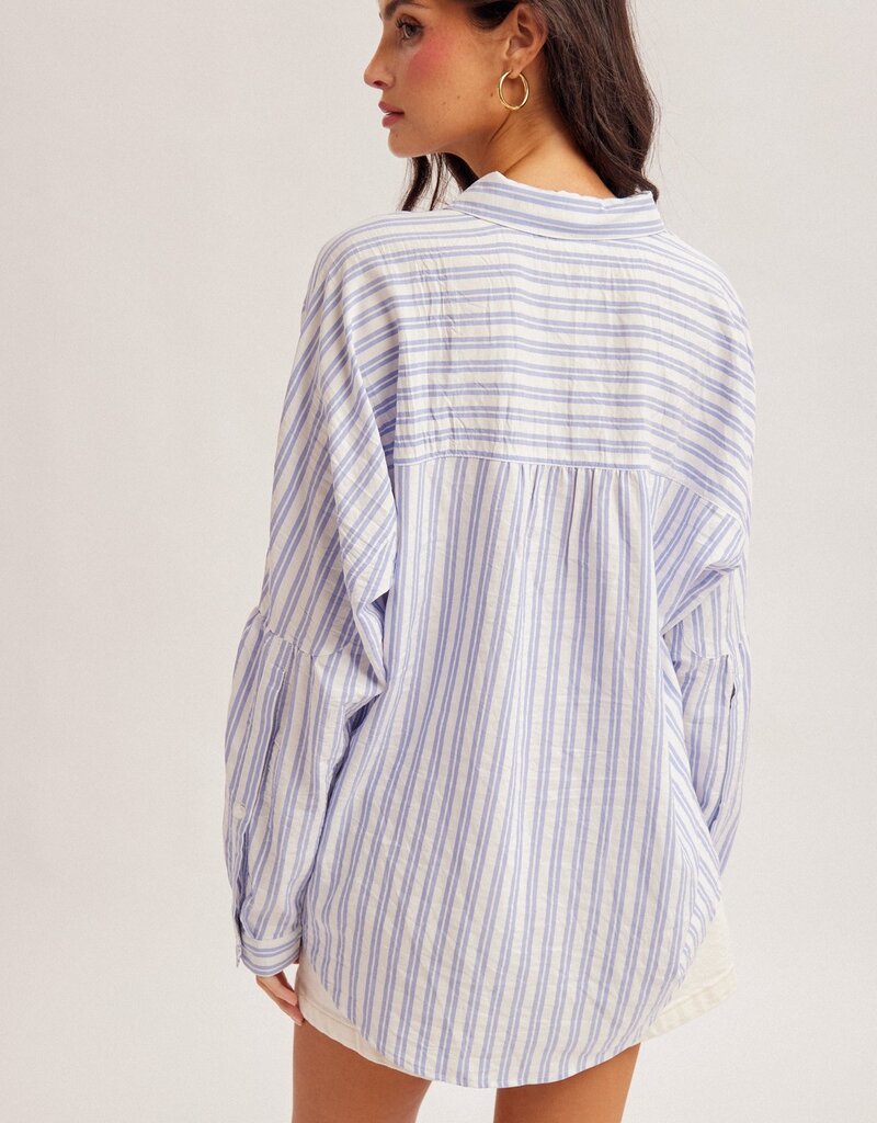 509 Broadway Directional Stripe Button Down