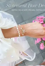 509 Broadway Case-Mate Ivory Pearl Bow Jelly Tote Bag