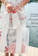 509 Broadway Case-Mate Ivory Pearl Bow Jelly Tote Bag