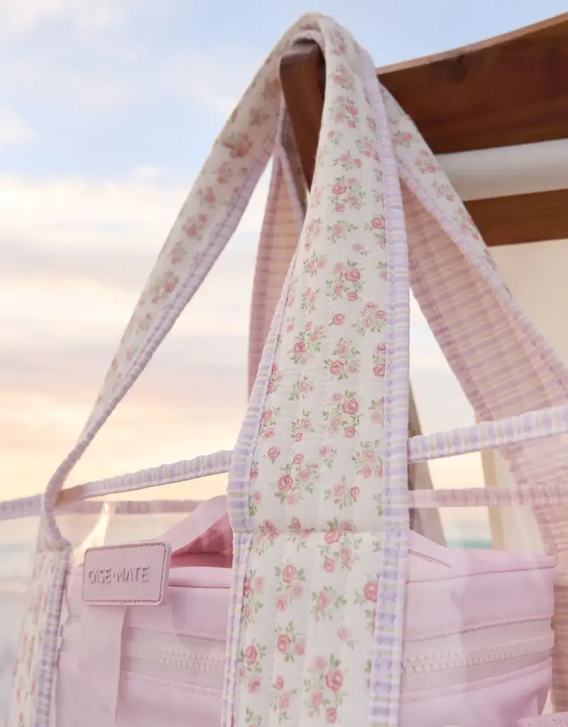 509 Broadway Case-Mate Quilted Ditsy Floral Jelly Tote Bag
