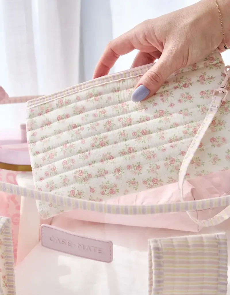 509 Broadway Case-Mate Quilted Ditsy Floral Jelly Tote Bag