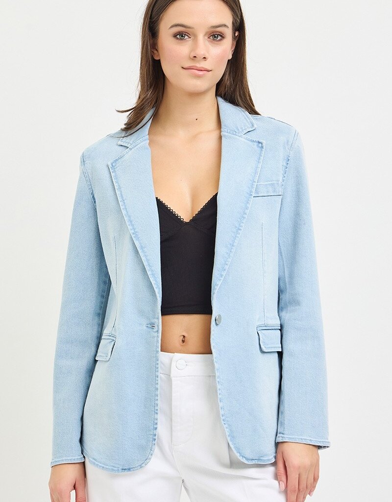 509 Broadway Denim Blazer