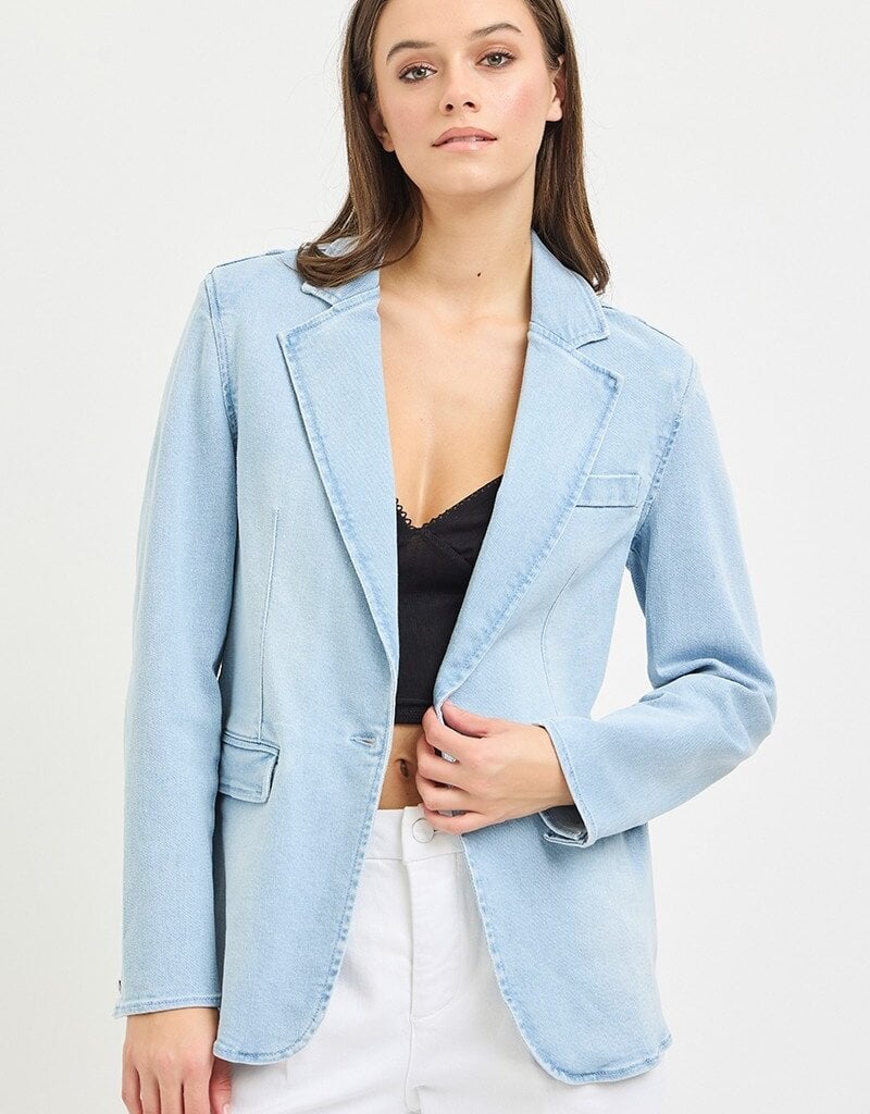 509 Broadway Denim Blazer