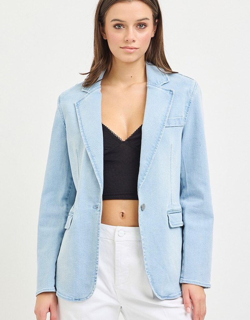509 Broadway Denim Blazer