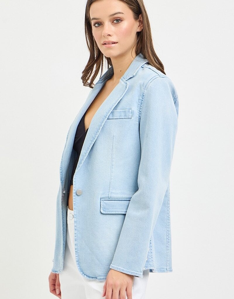 509 Broadway Denim Blazer