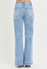 509 Broadway High Rise Wide Leg Bow Detail