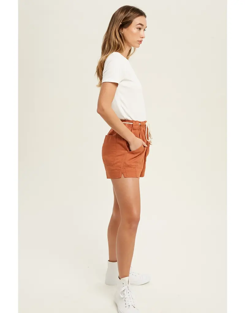 509 Broadway Ribbed Knit Basic Tee