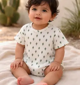 509 Broadway Cactus Organic Pointelle T-Shirt Bubble
