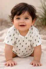 509 Broadway Cactus Organic Pointelle T-Shirt Bubble