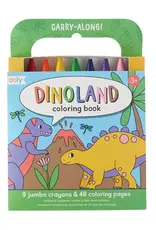509 Broadway Carry-Along: Coloring Book Set - Dinoland