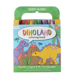 509 Broadway Carry-Along: Coloring Book Set - Dinoland