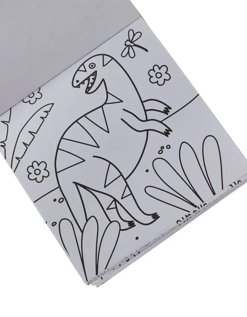 509 Broadway Carry-Along: Coloring Book Set - Dinoland