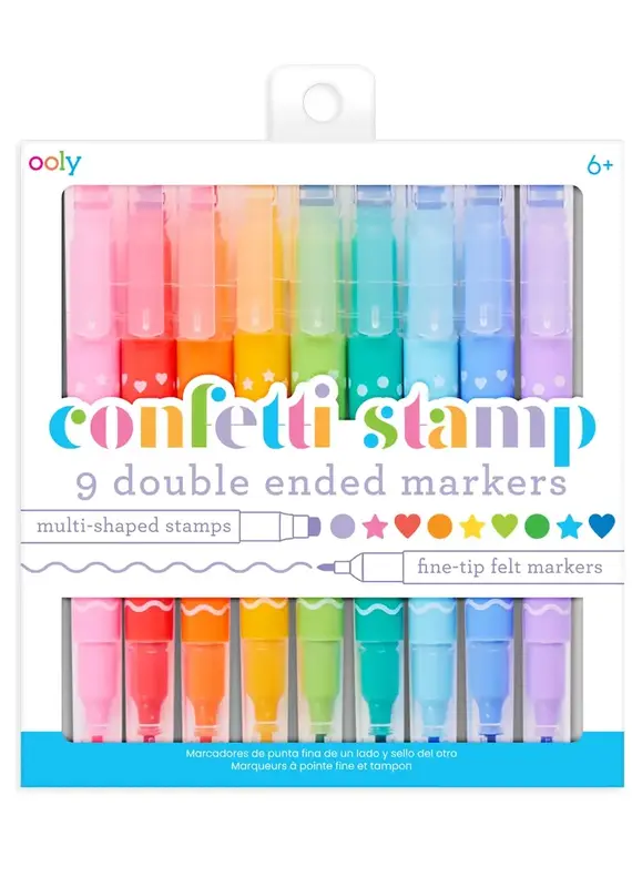 509 Broadway Confetti Stamp: Double-Ended Markers