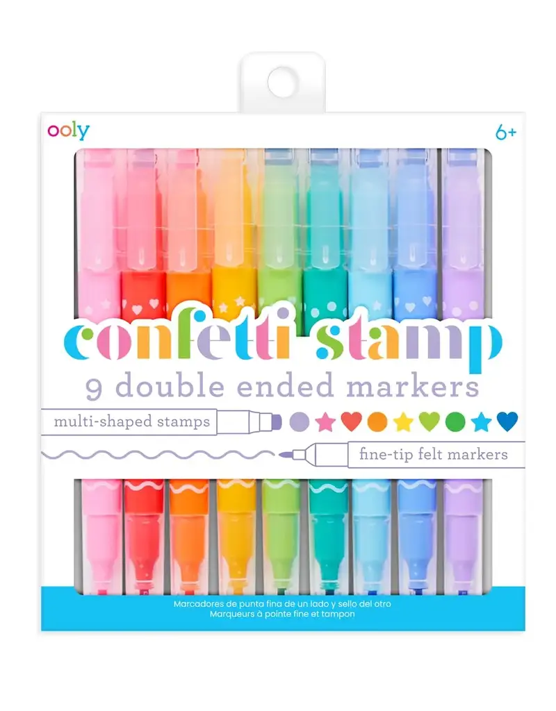 509 Broadway Confetti Stamp: Double-Ended Markers