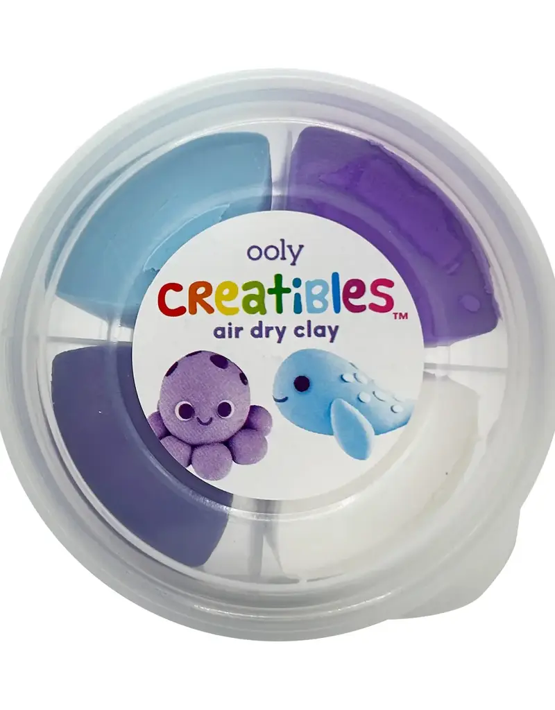 509 Broadway Creatibles: Air Dry Clay Bffs Kit - Ocean Pals