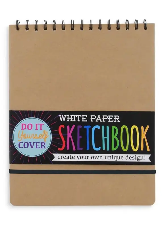 509 Broadway D.I.Y. Cover: White Paper Sketchbook