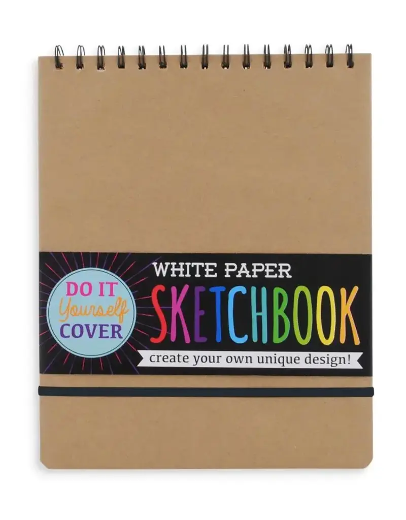 509 Broadway D.I.Y. Cover: White Paper Sketchbook