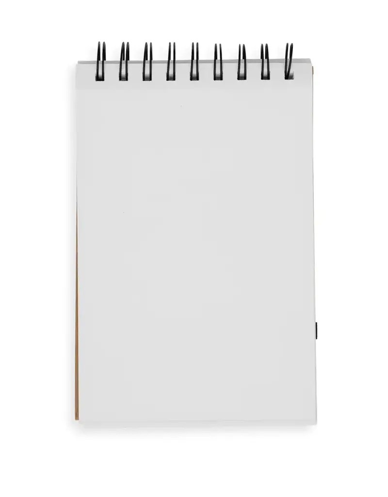 509 Broadway D.I.Y. Cover: White Paper Sketchbook