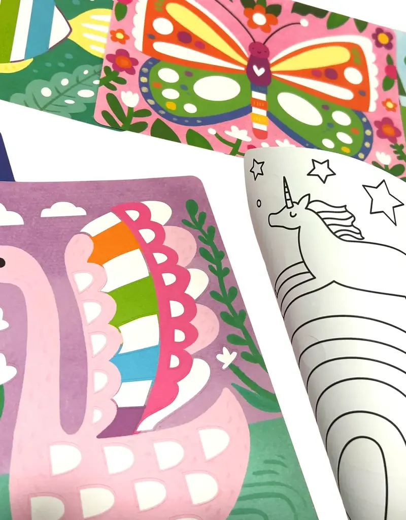 509 Broadway Foil-Tastic: Foil Art & Coloring Fun - Whimsical