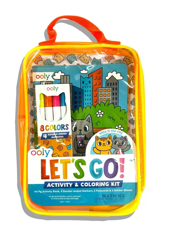 509 Broadway Let's Go!: Activity & Coloring Kit - Kitty in the City