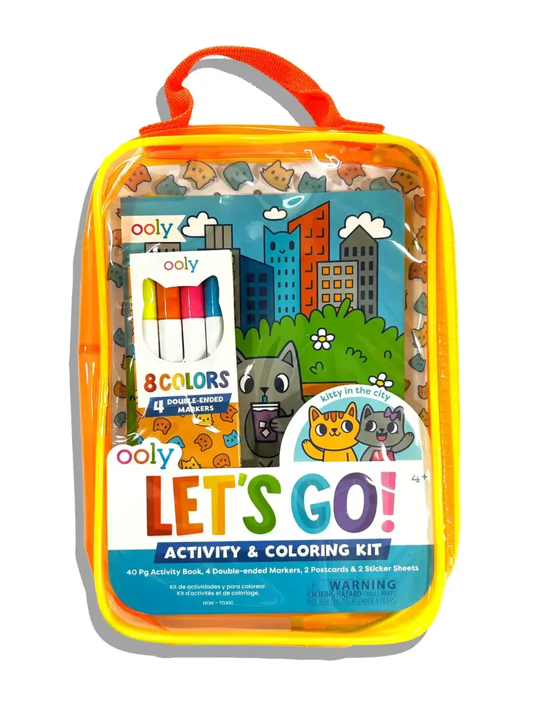 509 Broadway Let's Go!: Activity & Coloring Kit - Kitty in the City