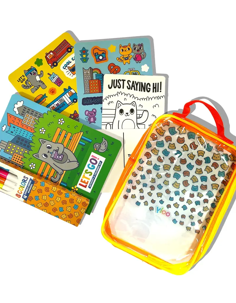 509 Broadway Let's Go!: Activity & Coloring Kit - Kitty in the City
