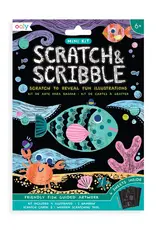 509 Broadway Scratch & Scribble: Mini Kit - Friendly Fish