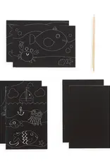 509 Broadway Scratch & Scribble: Mini Kit - Friendly Fish