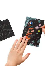 509 Broadway Scratch & Scribble: Mini Kit - Friendly Fish