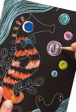 509 Broadway Scratch & Scribble: Mini Kit - Friendly Fish