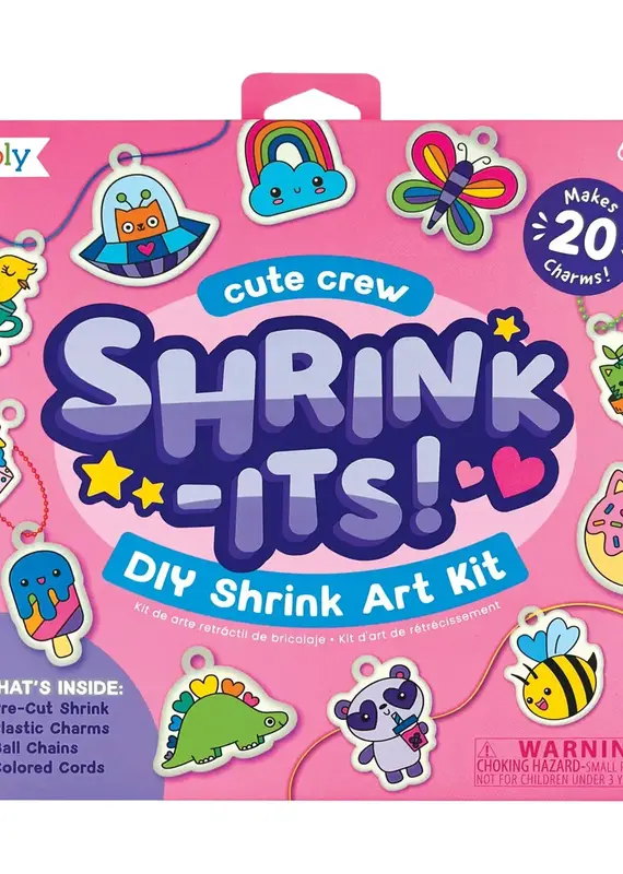 509 Broadway Shrink-Its!: D.I.Y. Shrink Art Kit - Cute Crew