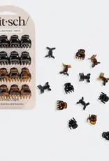 509 Broadway Black & Tort Mirco 16pc Cloud Clip