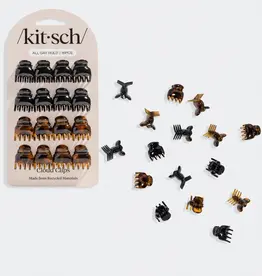 509 Broadway Black & Tort Mirco 16pc Cloud Clip