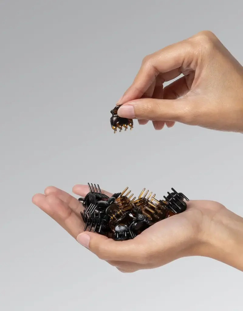 509 Broadway Black & Tort Mirco 16pc Cloud Clip