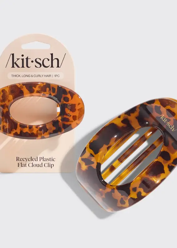 509 Broadway Large Flat Tortoise Clip