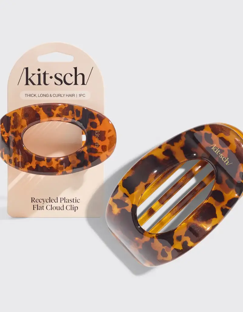 509 Broadway Large Flat Tortoise Clip