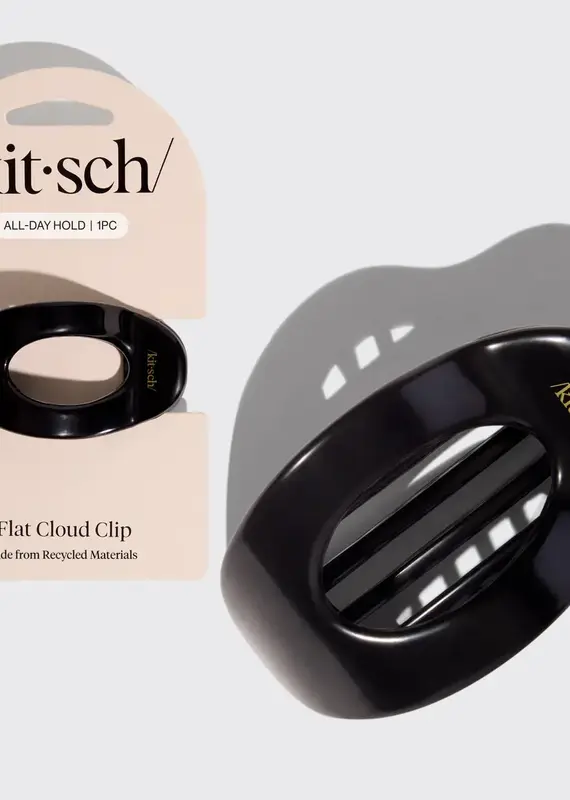 509 Broadway Black Flat Small Clip