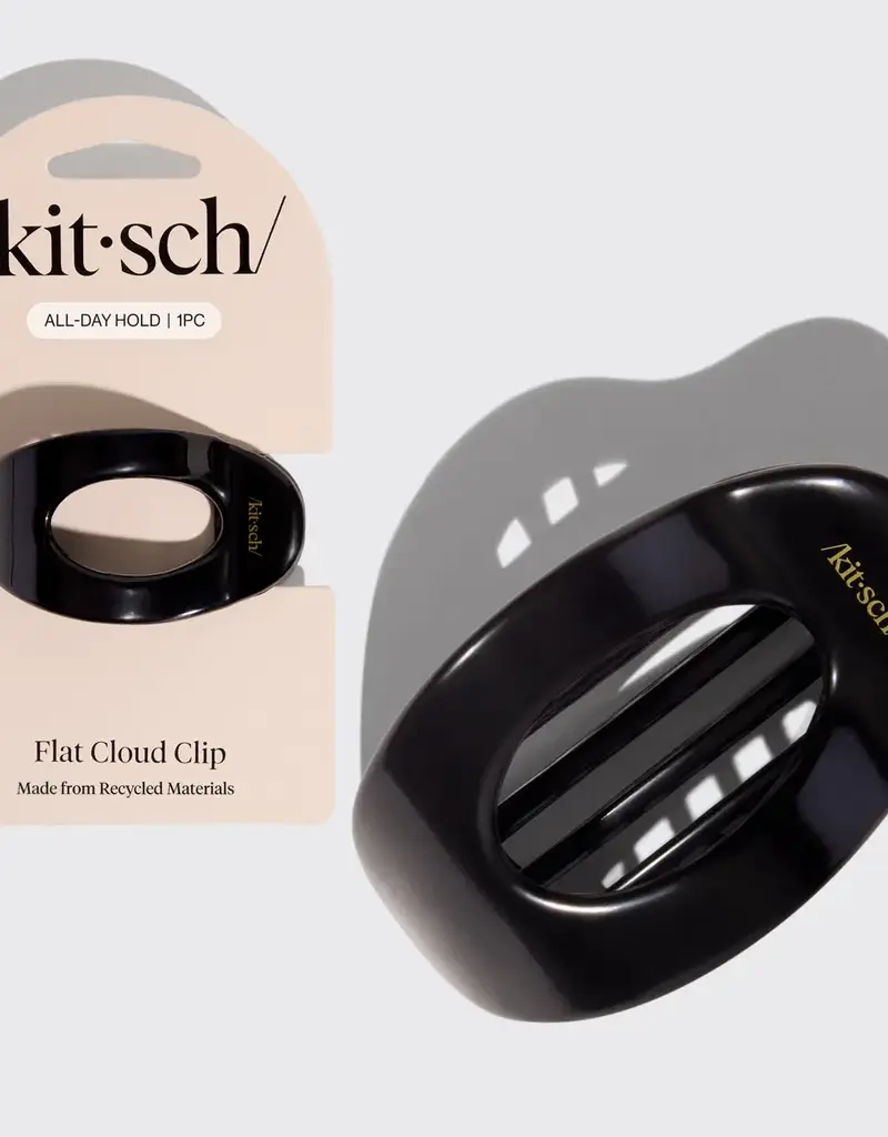 509 Broadway Black Flat Small Clip