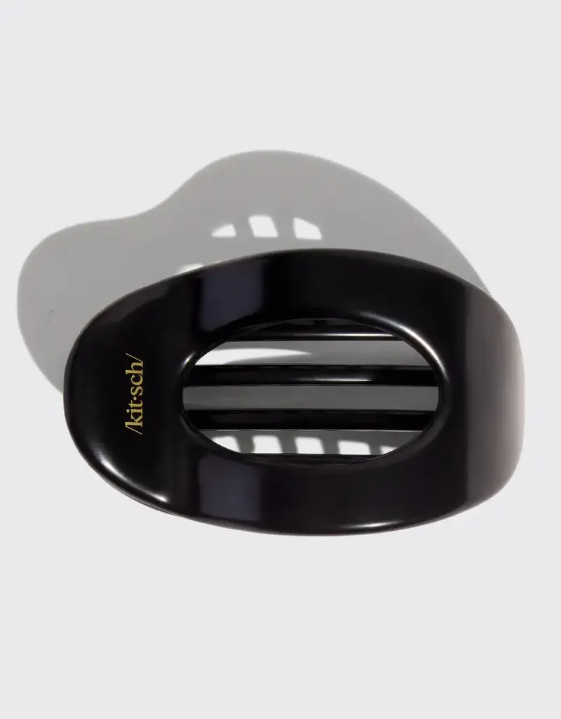 509 Broadway Black Flat Small Clip