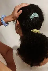 509 Broadway Ruched Satin Scrunchies