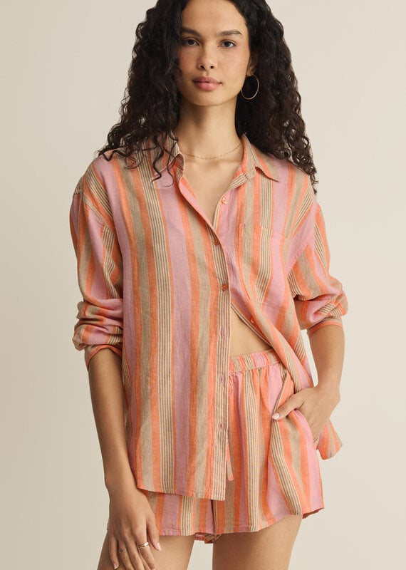 Z Supply The Perfect Stripe Button Up