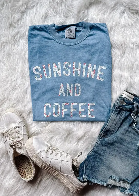 509 Broadway Floral Sunshine Graphic Tee