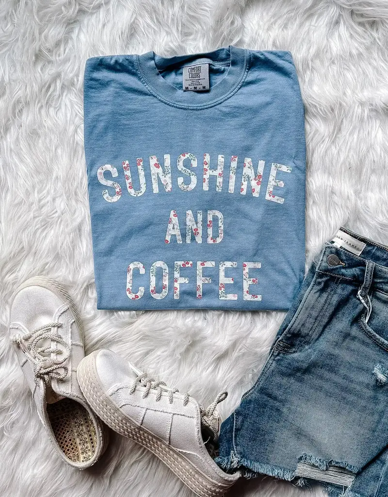 509 Broadway Floral Sunshine Graphic Tee