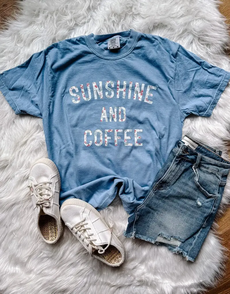 509 Broadway Floral Sunshine Graphic Tee